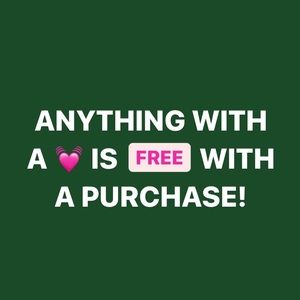 💓💓FREE WITH PURCHASE 💓💓